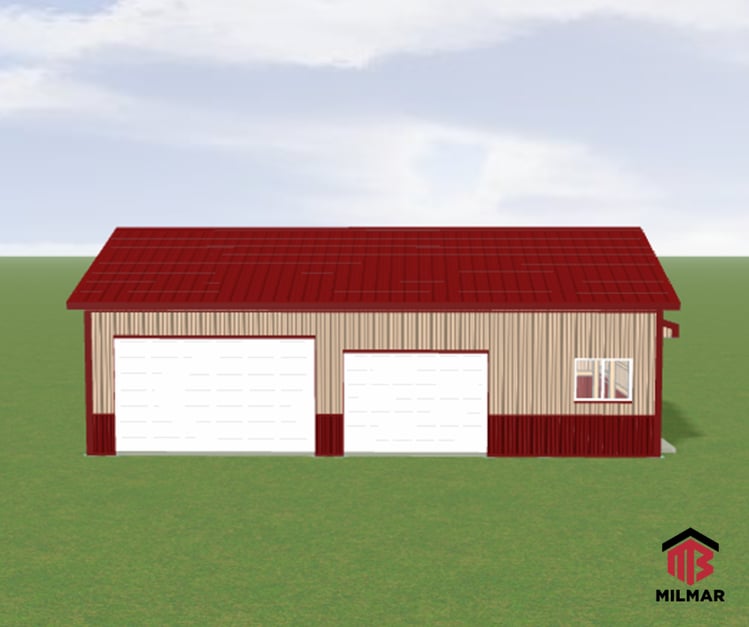 30x40x10-Detached-Garage-Design-Drawings-3D-Renderings-Michigan-Murdo