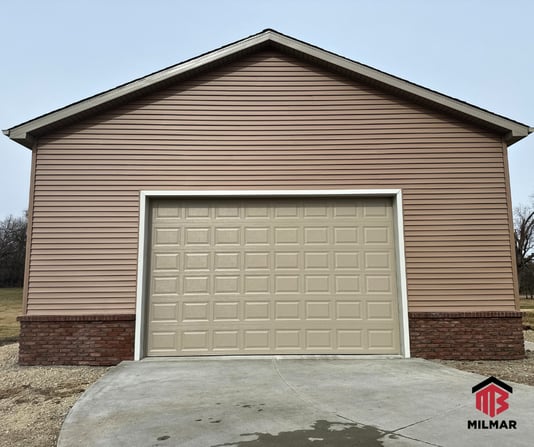 30x40x14-Garage-Barn-Vinyl-Siding-Brick-Shingles-Tippecanoe-County-Indiana-Ades