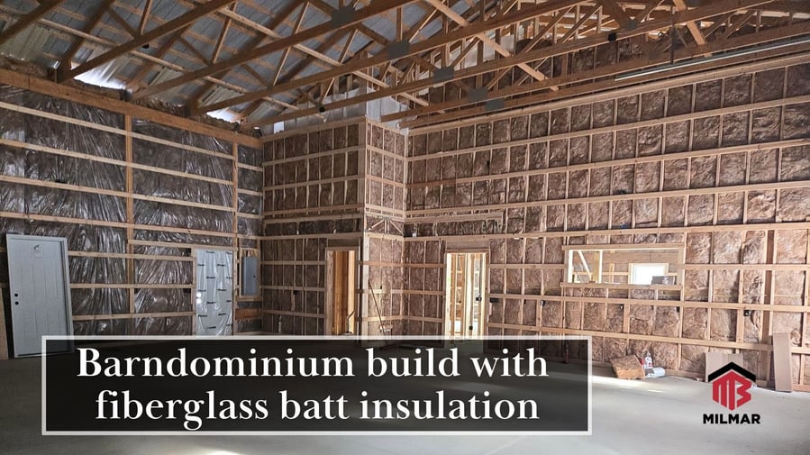 Barndominium-insuatlion-batts-fiberglass