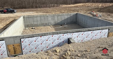 Basement for a Barndominium