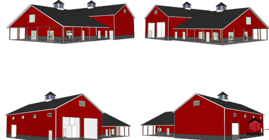 Blog Pole Barn Garage and Home Plan Drawings