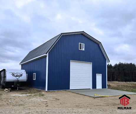 Gallery Blue Black Bright White Classic Barn Milmar