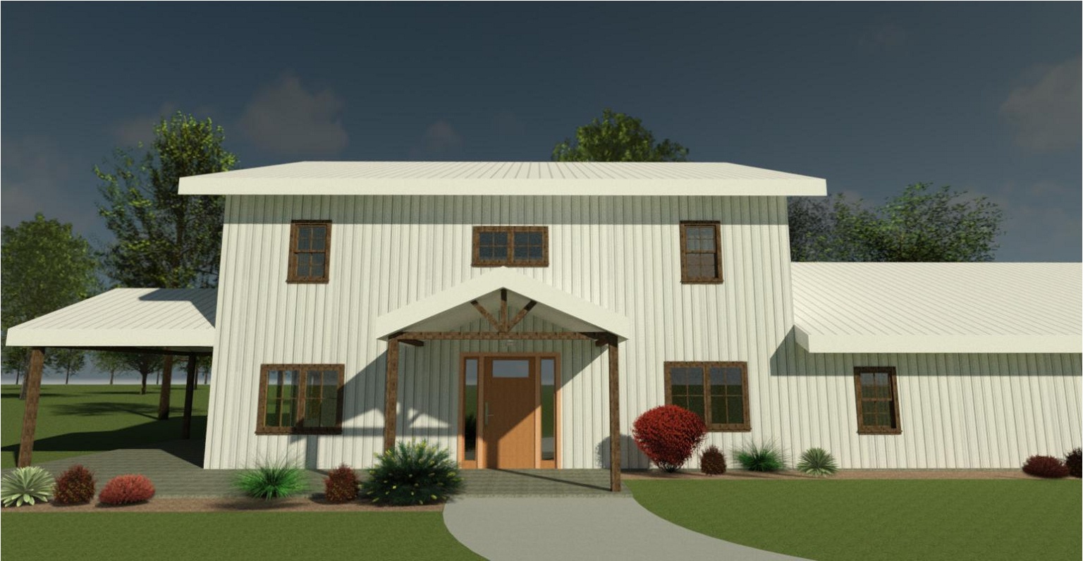 Home Concept 3 Images - Rendering - FRONT ENTRANCE