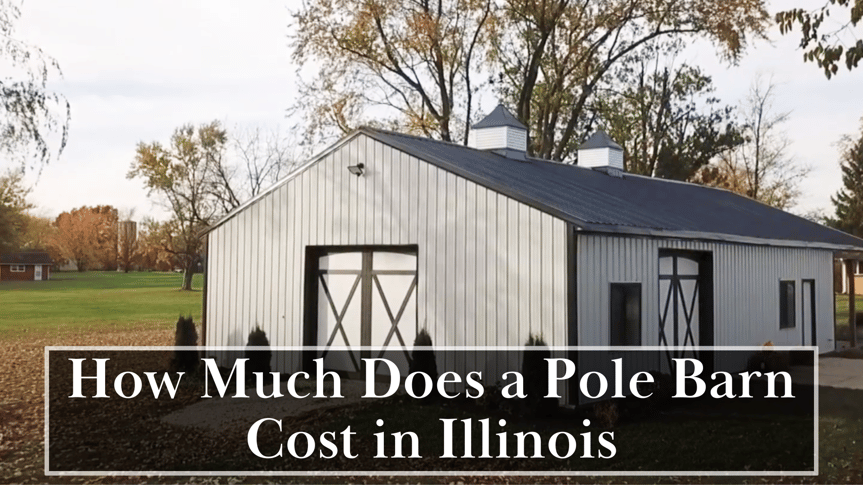 How much does a pole barn cost in Illinois