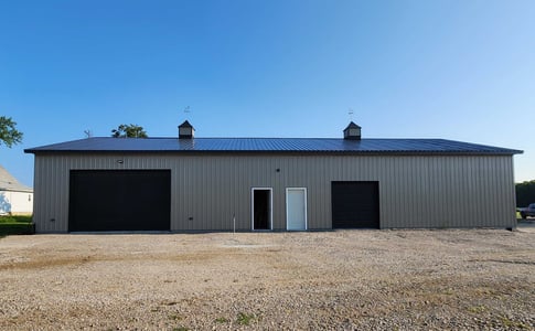 Clay and Black Shop-Garage Milmar Buildings 1