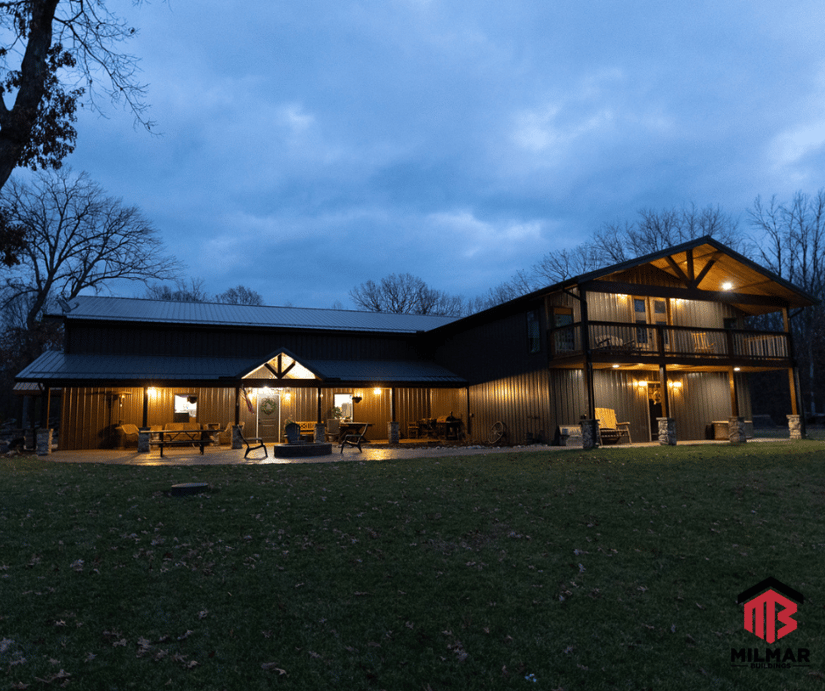 Milmar Buildings Pole Barn Home Barndominium