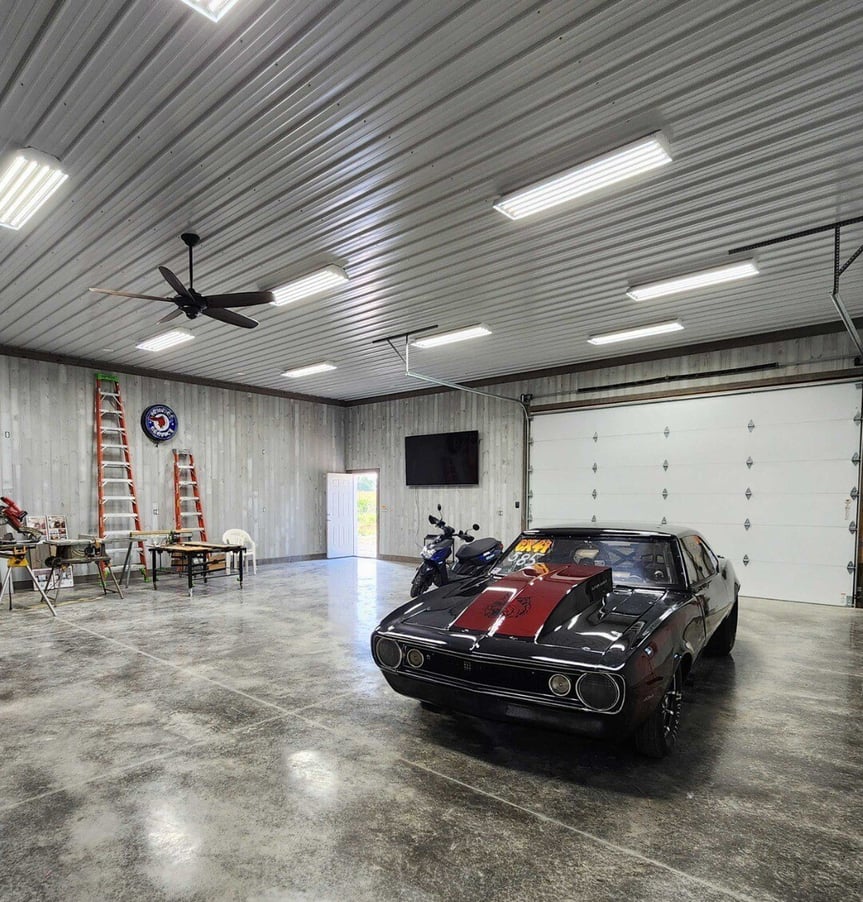 Pole Barn Interior Design