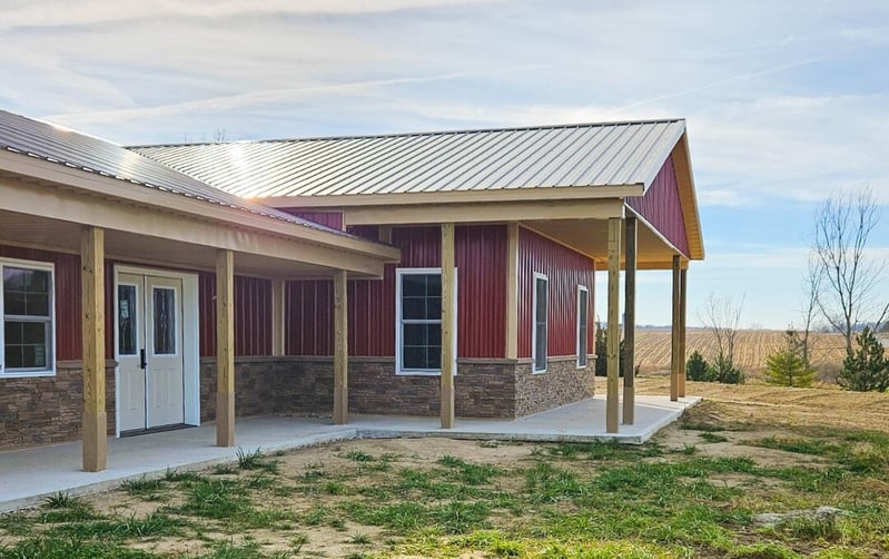 Red Stone Barn Home Milmar