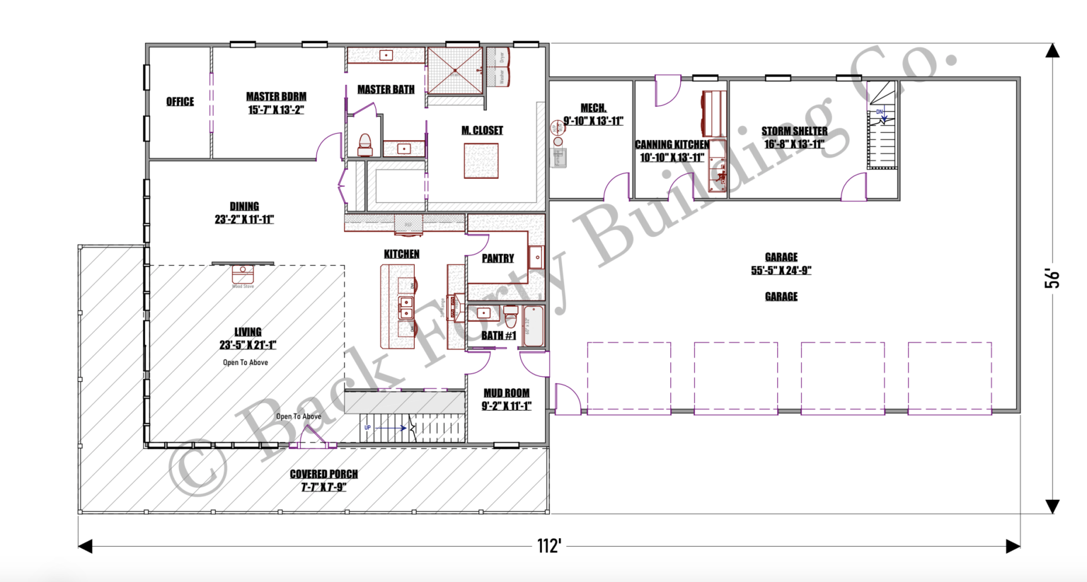 The Mad County Floor Plan 1 The Mad County Floor Plan 1