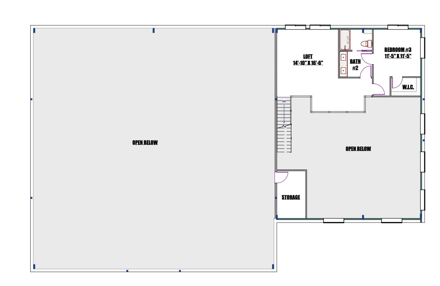 The Red Lodge Floor Plan 2 The Red Lodge Floor Plan 2