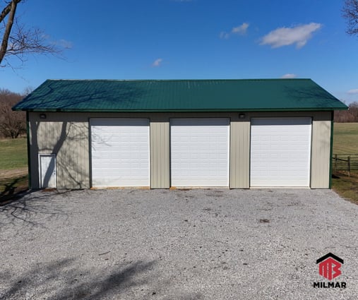 Winamac-Indiana-Pole-Barn-Garage-Builder-40x60x16-Evergreen-Stone-Hutton