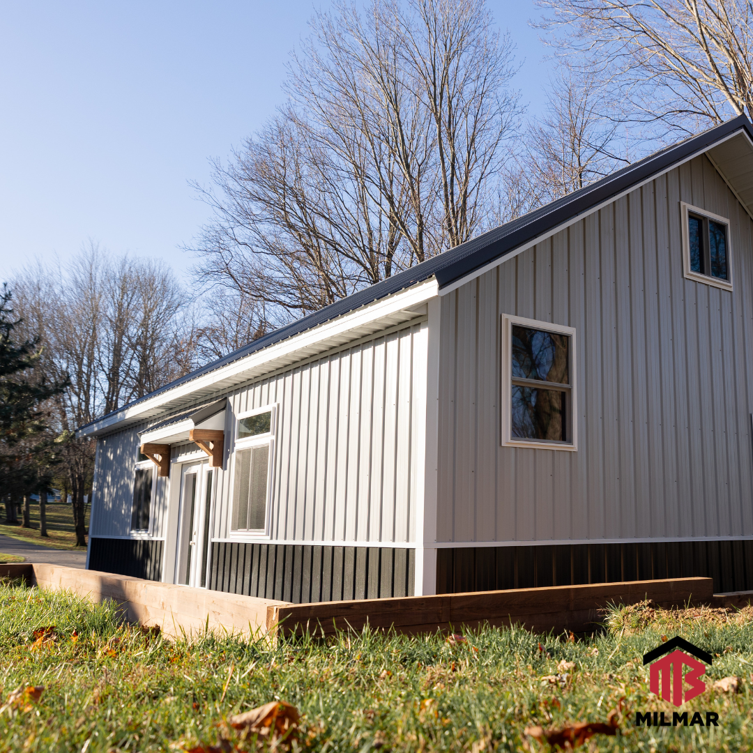 Valpo IN Milmar Build Black Gray White Garage Space 26x40x10 (2)