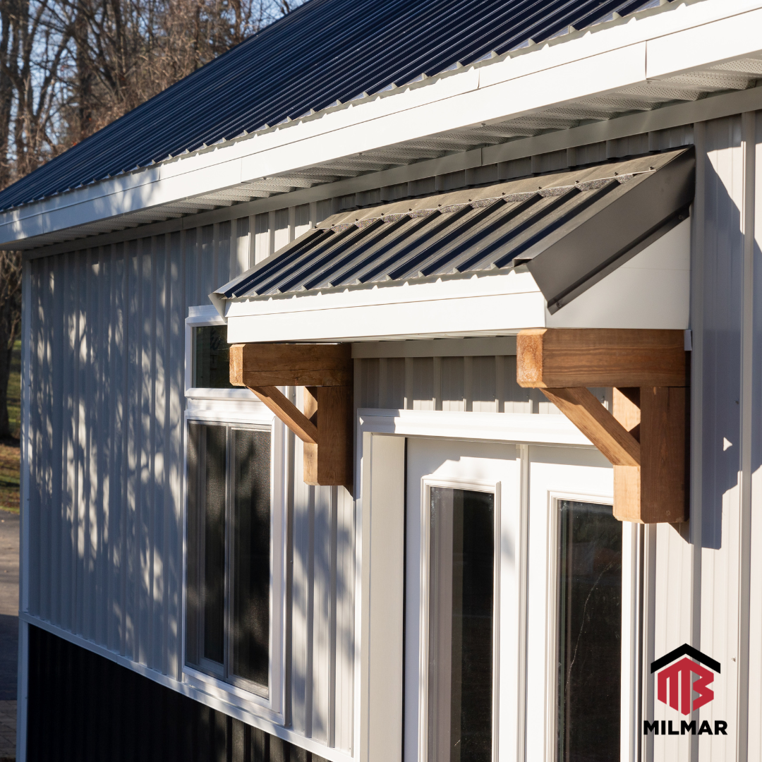 Valpo IN Milmar Build Black Gray White Garage Space 26x40x10 (4)